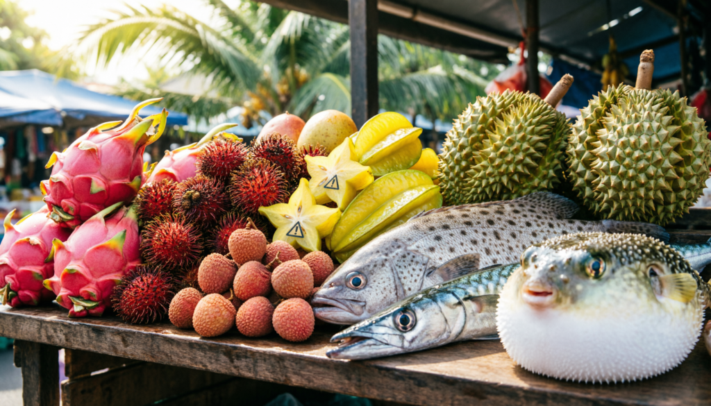 Еда, которая может убить: гид по опасным и полезным деликатесам экзотических стран