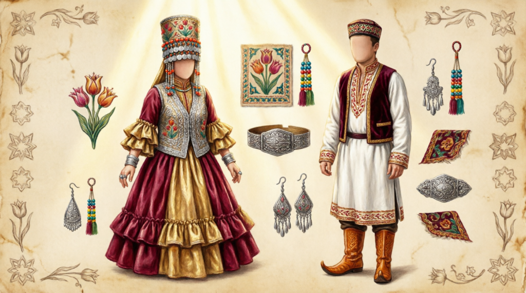 Татарский костюм