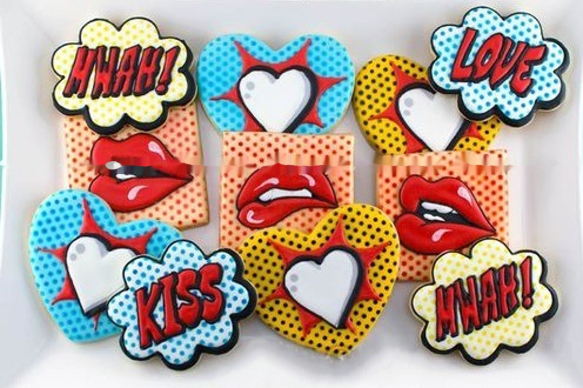 Pop-art love