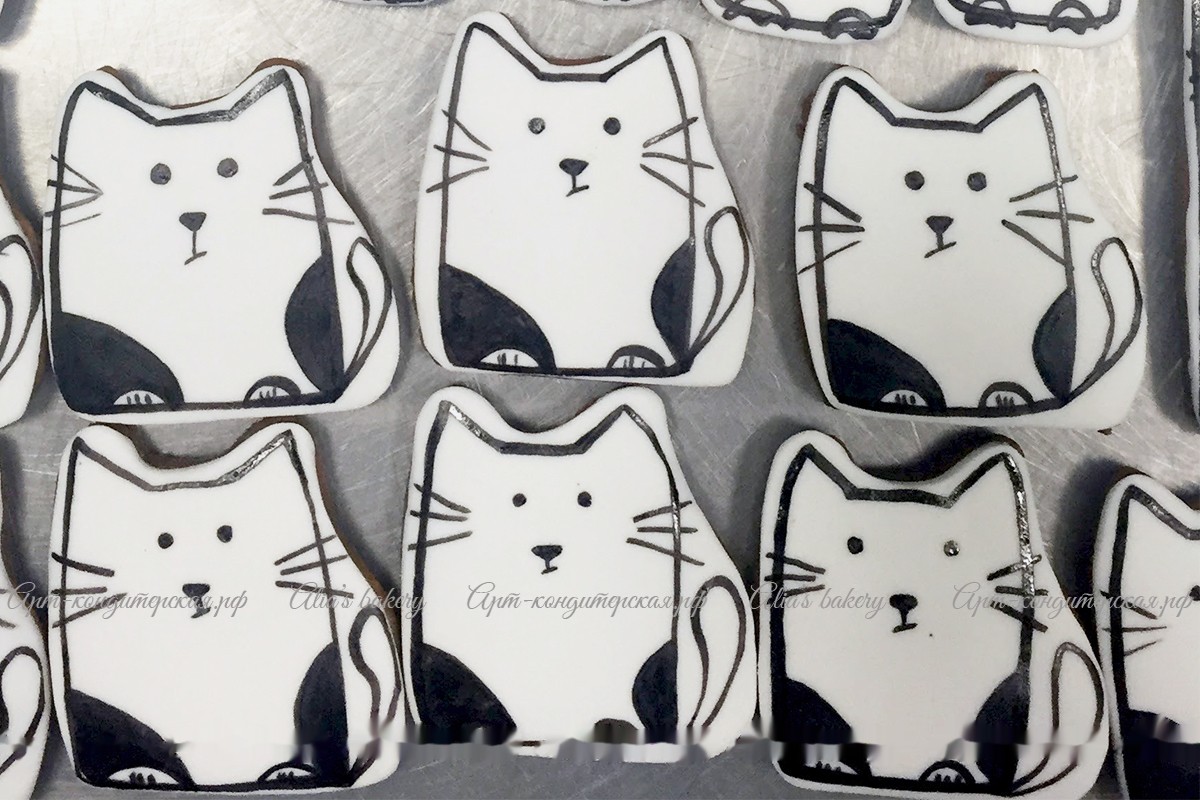 Монохромные коты