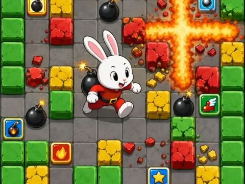Игра Кролик Бомбер