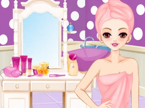 Игра Красочные причёски