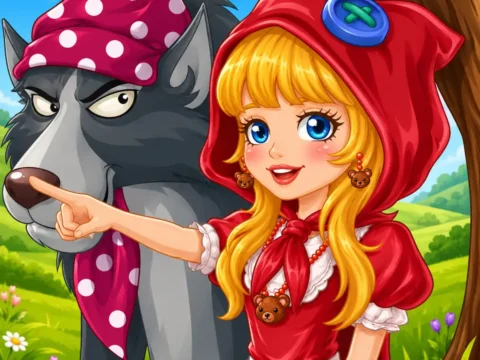 Игра Макияж для Красной Шапочки