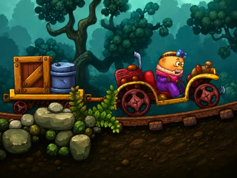 Игра Шахтёрский Грузовик 2: Вагонетка