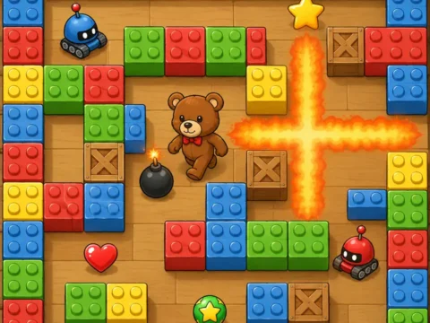 Игра Мишка-подрывник
