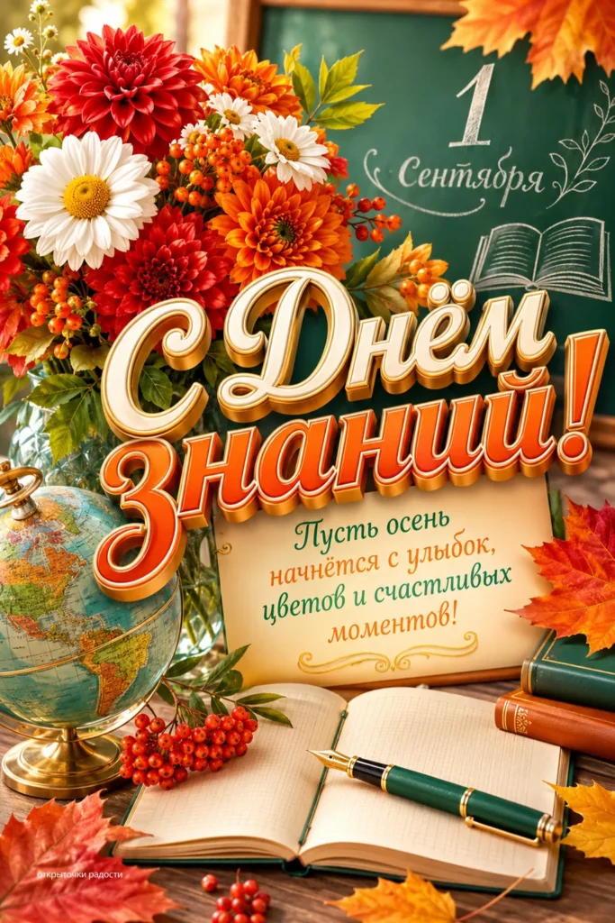 Открытка «С 1 Сентября!»