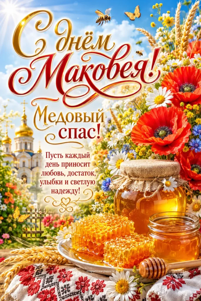 Открытка «Светлого Маковея»