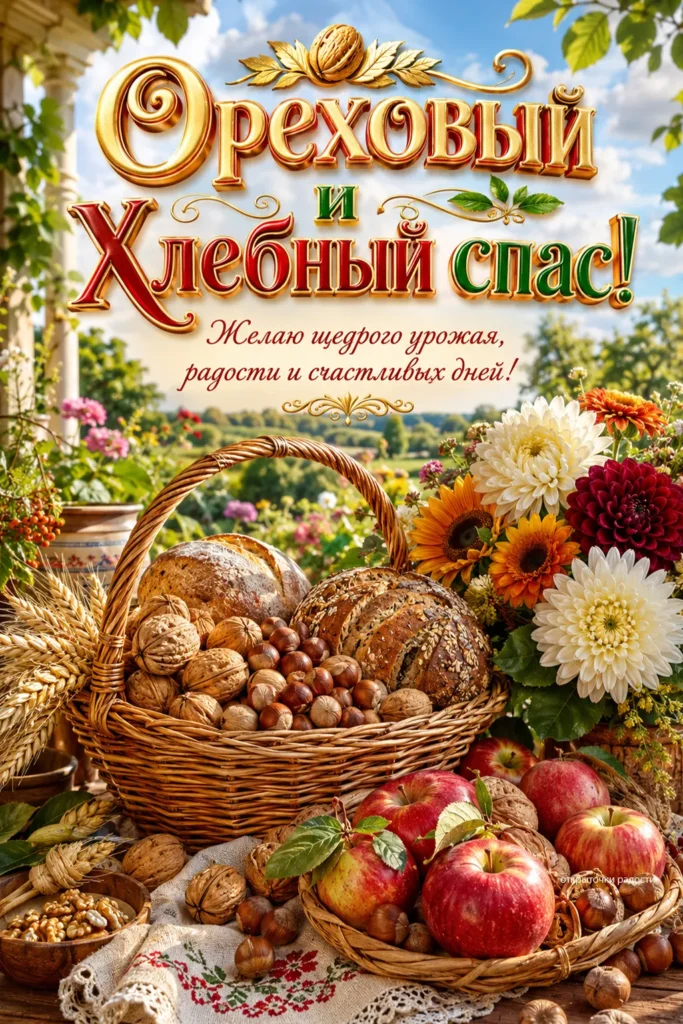 Открытка «Светлого Орехового Спаса»
