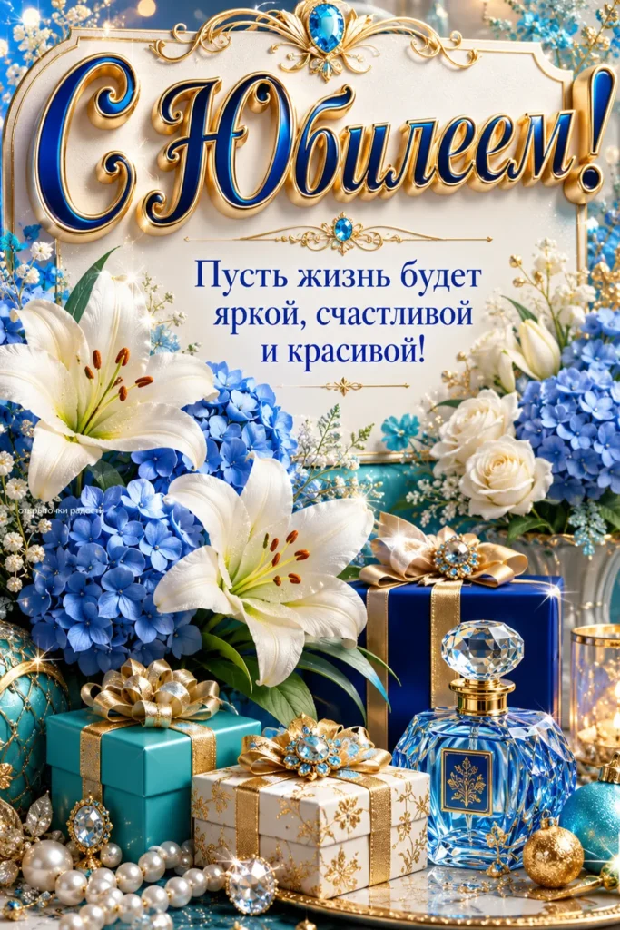 Открытка «С Юбилеем»