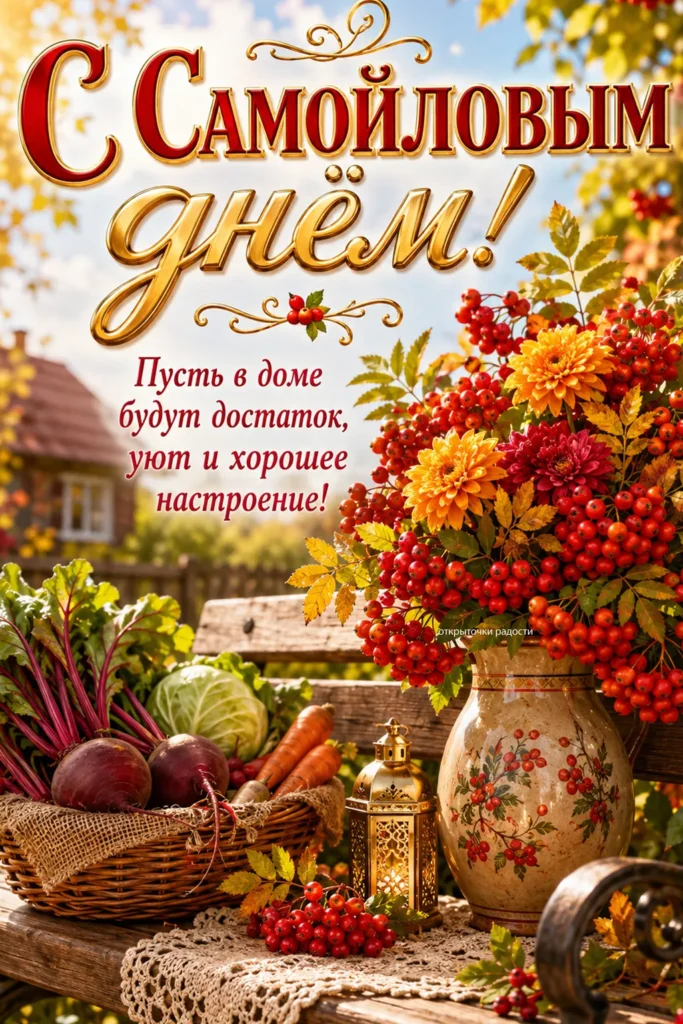 Открытка «С Самойловым днём»