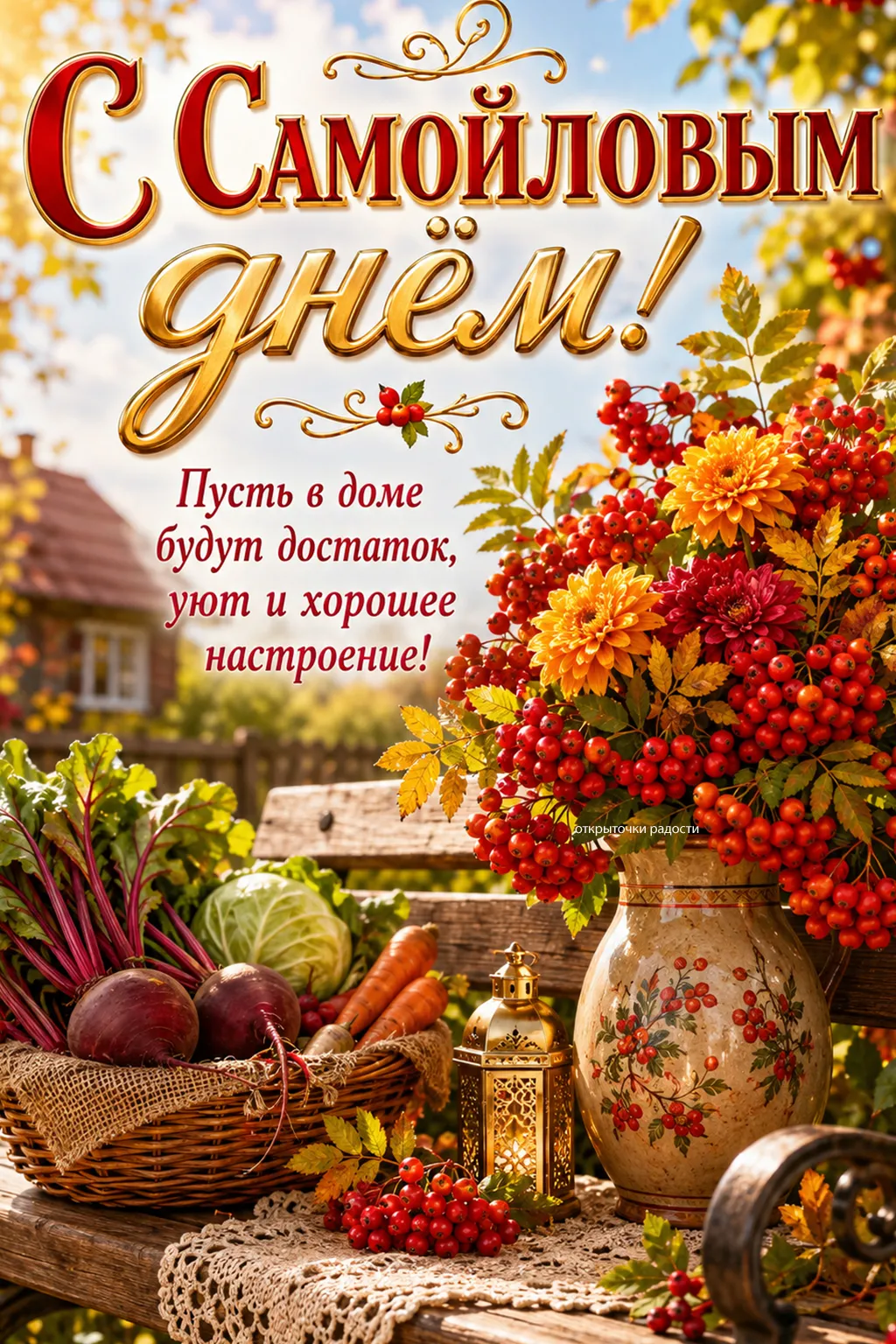 Открытка «С Самойловым днём»