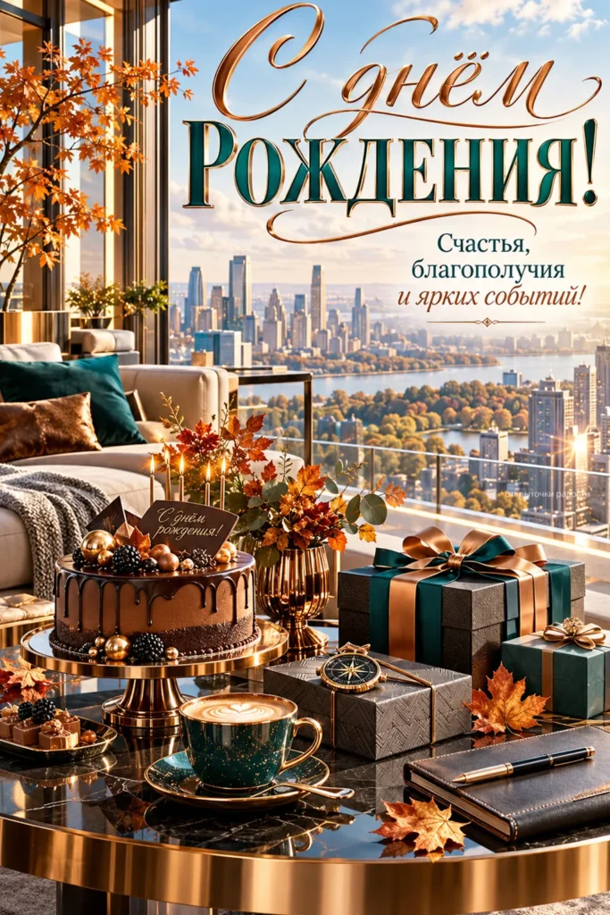 Открытка «Ярких событий и удачи»