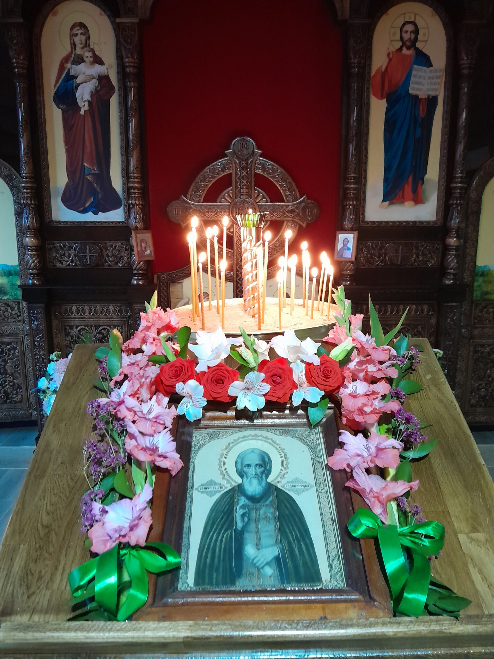 Всенощное бдение накануне дня памяти преподобного Сергия Радонежского