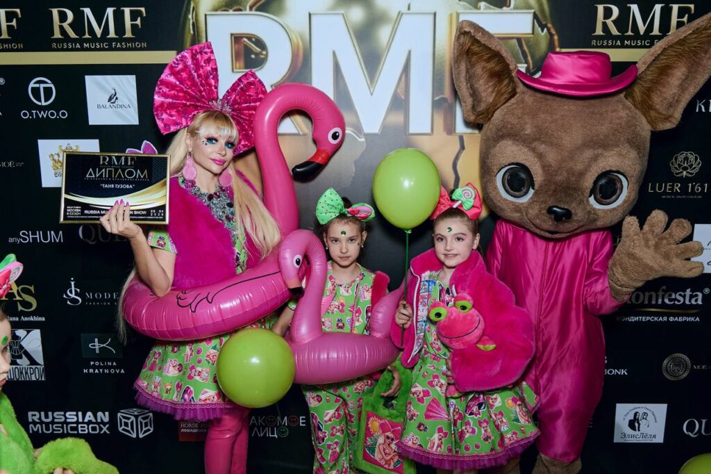 Fashion show at Russia Music Fashion 2026 in Moscow