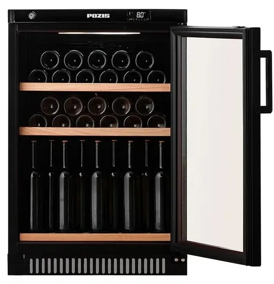 ШКАФ ВИННЫЙ "POZIS-Vine" ШВ-39 черный