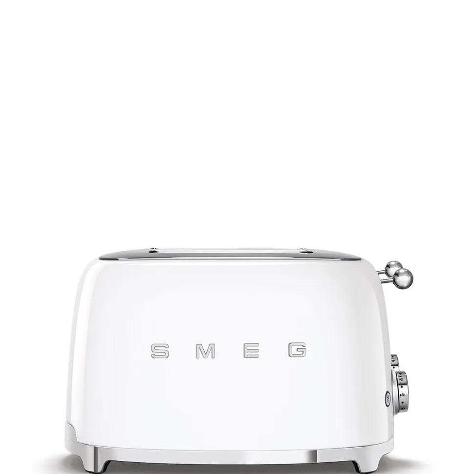 SMEG TSF02CREU Тостер на 4 ломтика, белый