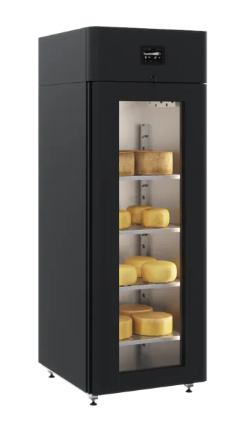 Холодильный шкаф для вызревания сыра CS107 Cheese (R290),полки нерж.