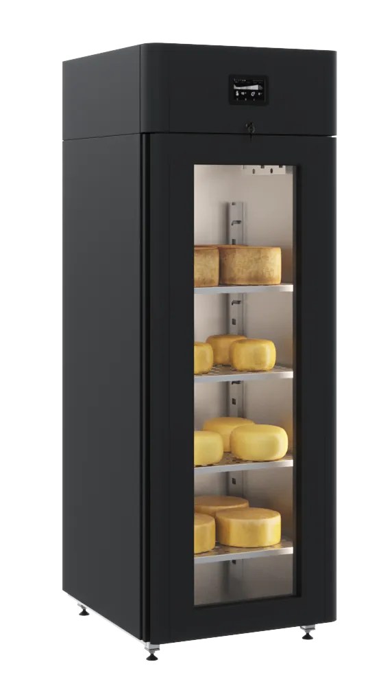 Холодильный шкаф для вызревания сыра CS107 Cheese (R290),полки окраш.