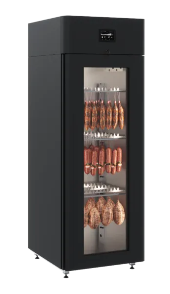 Шкаф холодильный CS107 Salami (R290) black