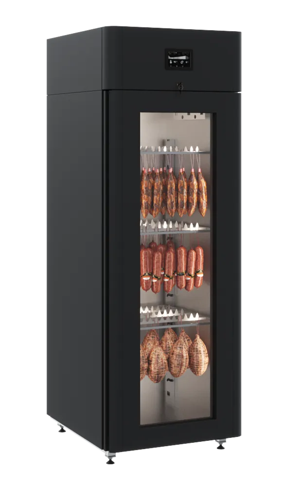 Шкаф холодильный CS107 Salami (R290) black