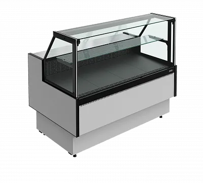 Витрина холодильная GC95 SV 1,25-1 с боковинами (версия 2.0) 9006-9005