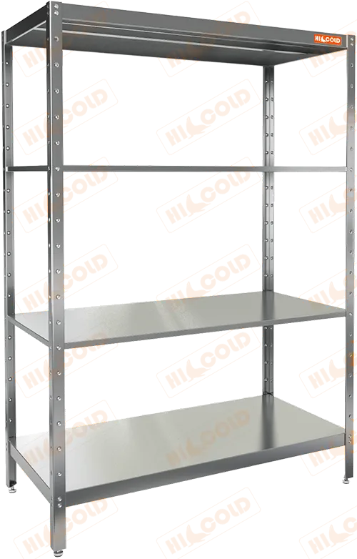 Стеллаж нержавеющий кухонный усиленный HICOLD НСКУ-6/6