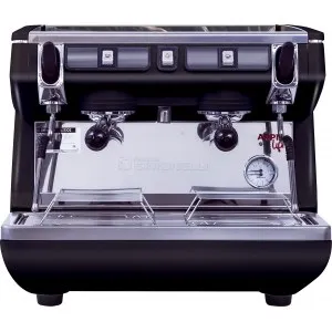 167633 Кофемашина-полуавтомат Appia Life Compact 2Gr S 220V black+economizer+high groups