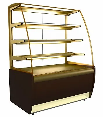 Витрина холодильная K70 VM 0,9-1 LIGHT 0011-9005 (ВХСв-0,9д Carboma ТЕХНО)