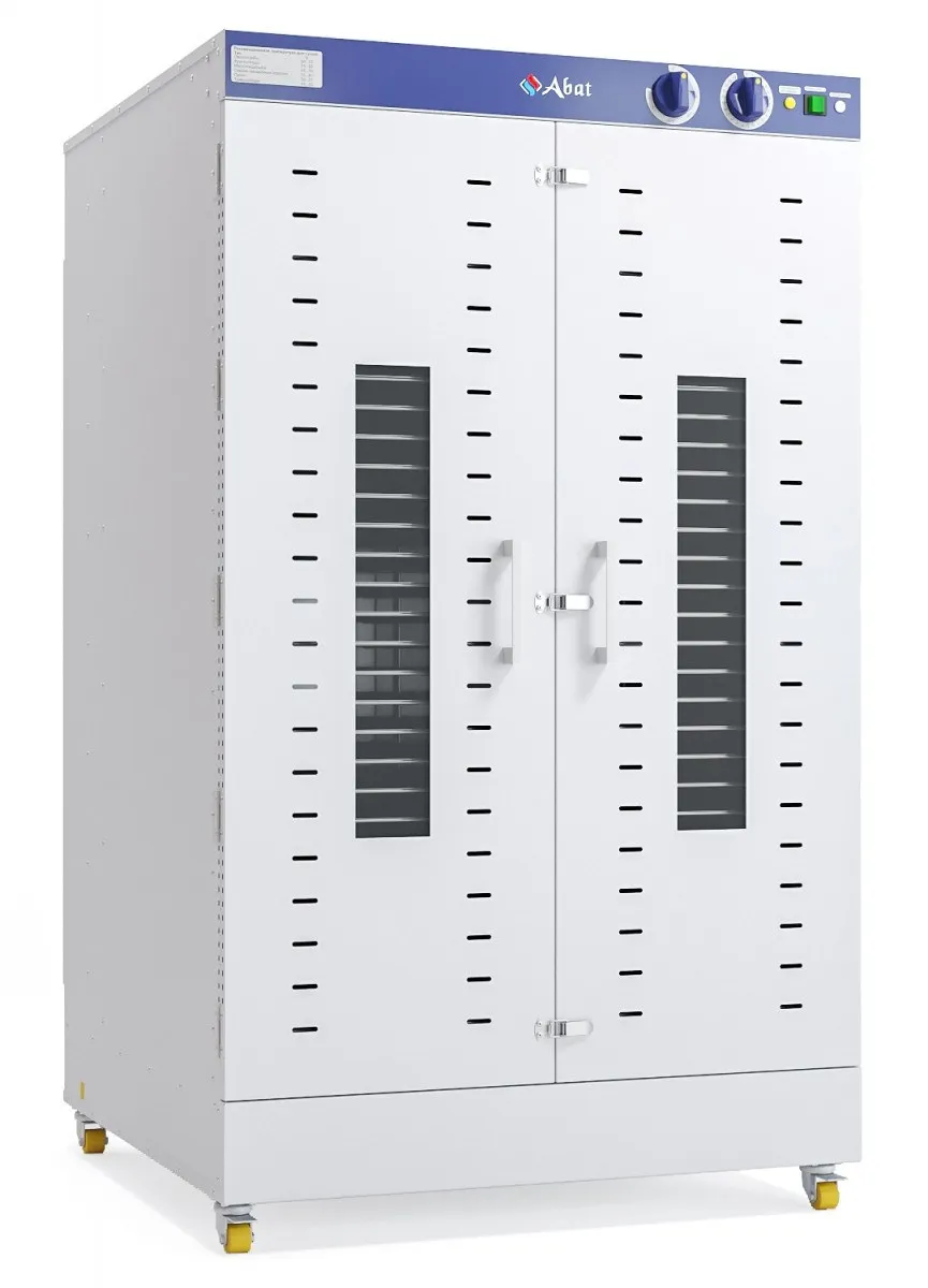 Шкаф сушильный ШС-32-2Г-01, 32 х EN 2/1 (600x800 мм) или 64 х EN 1/1 (600x400 мм), GN 1/1 (350х325 мм), +30…+85 °С, таймер до 24 часов, эл/механика, в комплекте 64 решетки 600х400 мм из нерж. стали и