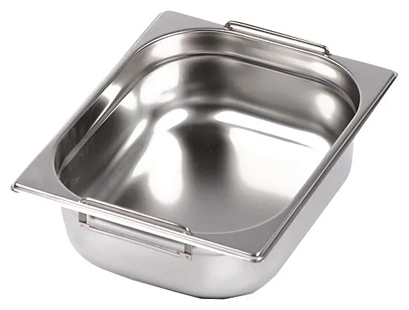 ROSSO Гастроёмкость GN 1/2*150мм (325х265х150мм) с ручками