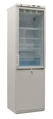 Холодильник комбинированный лабораторный ХЛ-340-1 "POZIS" (тон.стекло метал)