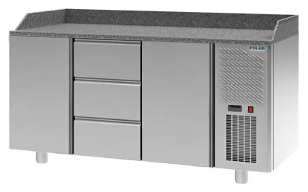 Стол холодильный TM3GNpizza-030-G (R 290)
