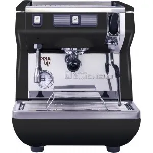 167514 Кофемашина рожковая полуавтомат Appia LIFE 1gr S 220V black+high group