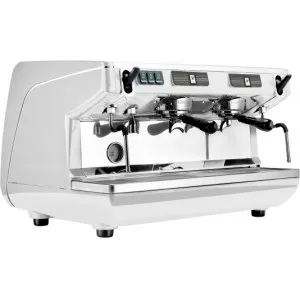 167626 Кофемашина 2 группы Appia LIFE 2gr S 220V white+high groups+economizer