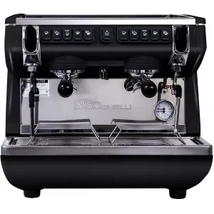 167631 Appia Life Compact 2Gr V 220V black+economizer+high groups Кофемашина-автомат, 2 группы (выс.), бойлер 7.5л, черная, экономайзер