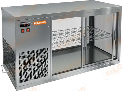 Настольная холодильная витрина HICOLD VRL 1300 R