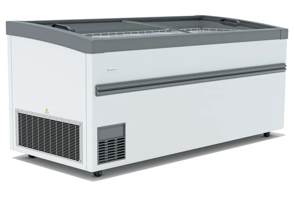 Морозильная бонета FROSTOR F 2100 ВЕ серый (с делителями)