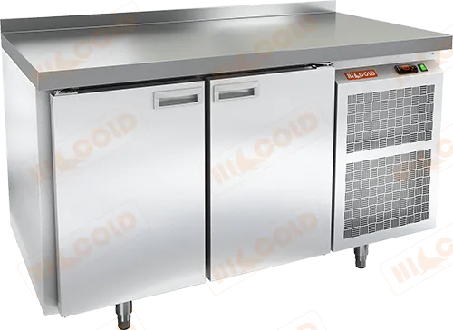 SN 11/BT W стол охл.(-10-18), 2 двери, 1390х600х850мм, пластифик., HICOLD RUS