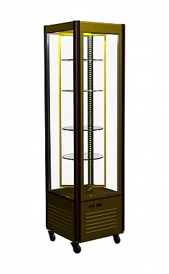 Шкаф холодильный D4 VM 400-2 (R400Свр Carboma Люкс) (0109-0102 (коричнево-золотой))