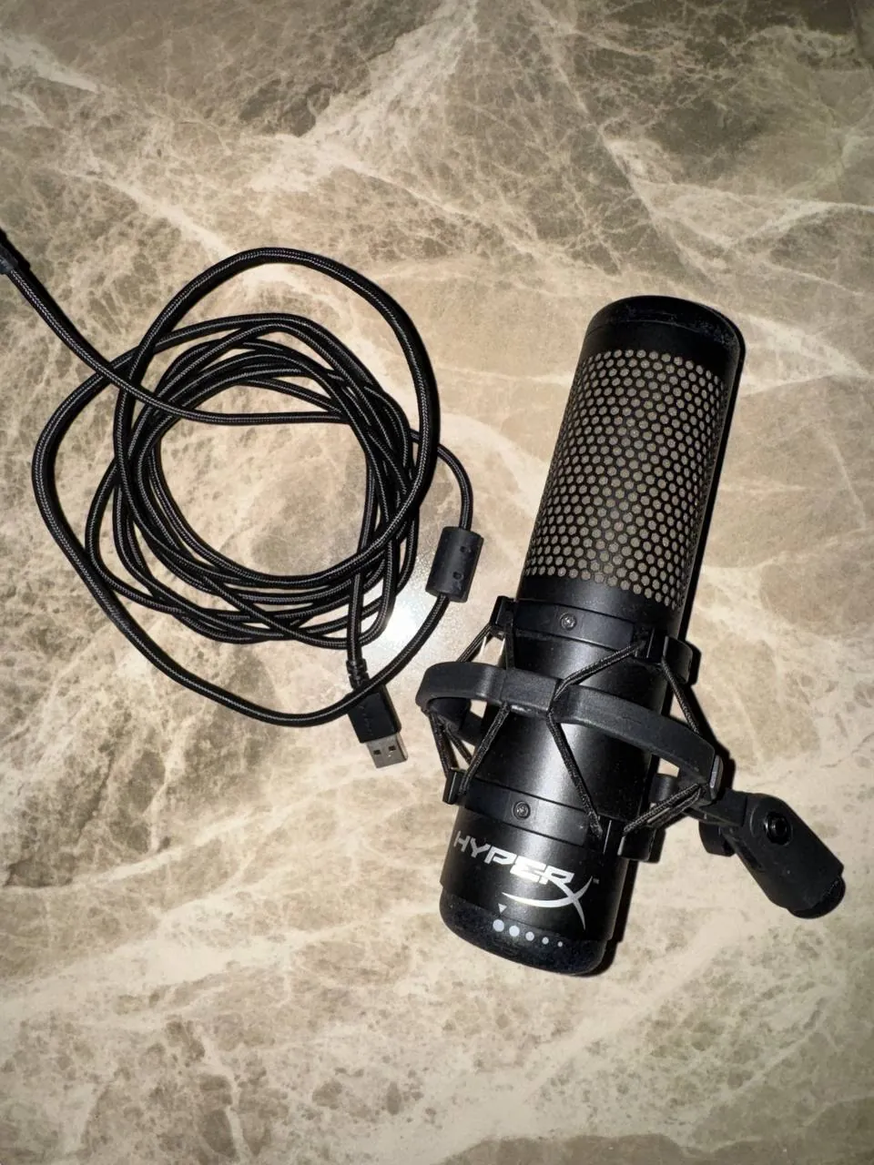 HyperX QuadCast S microphone
