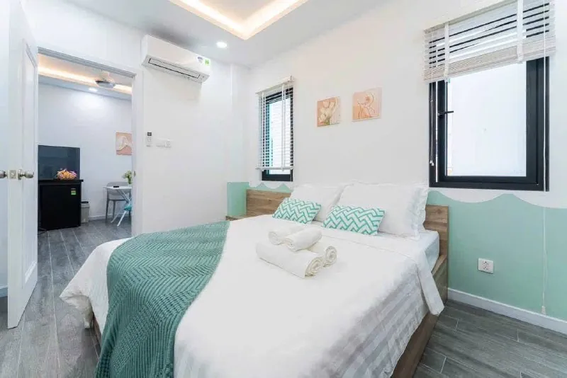 Căn hộ 1 phòng ngủ ở trung tâm Nha Trang