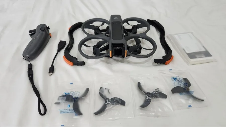 DJI Avata 2 Drone Only с аккумулятором и пропеллерами