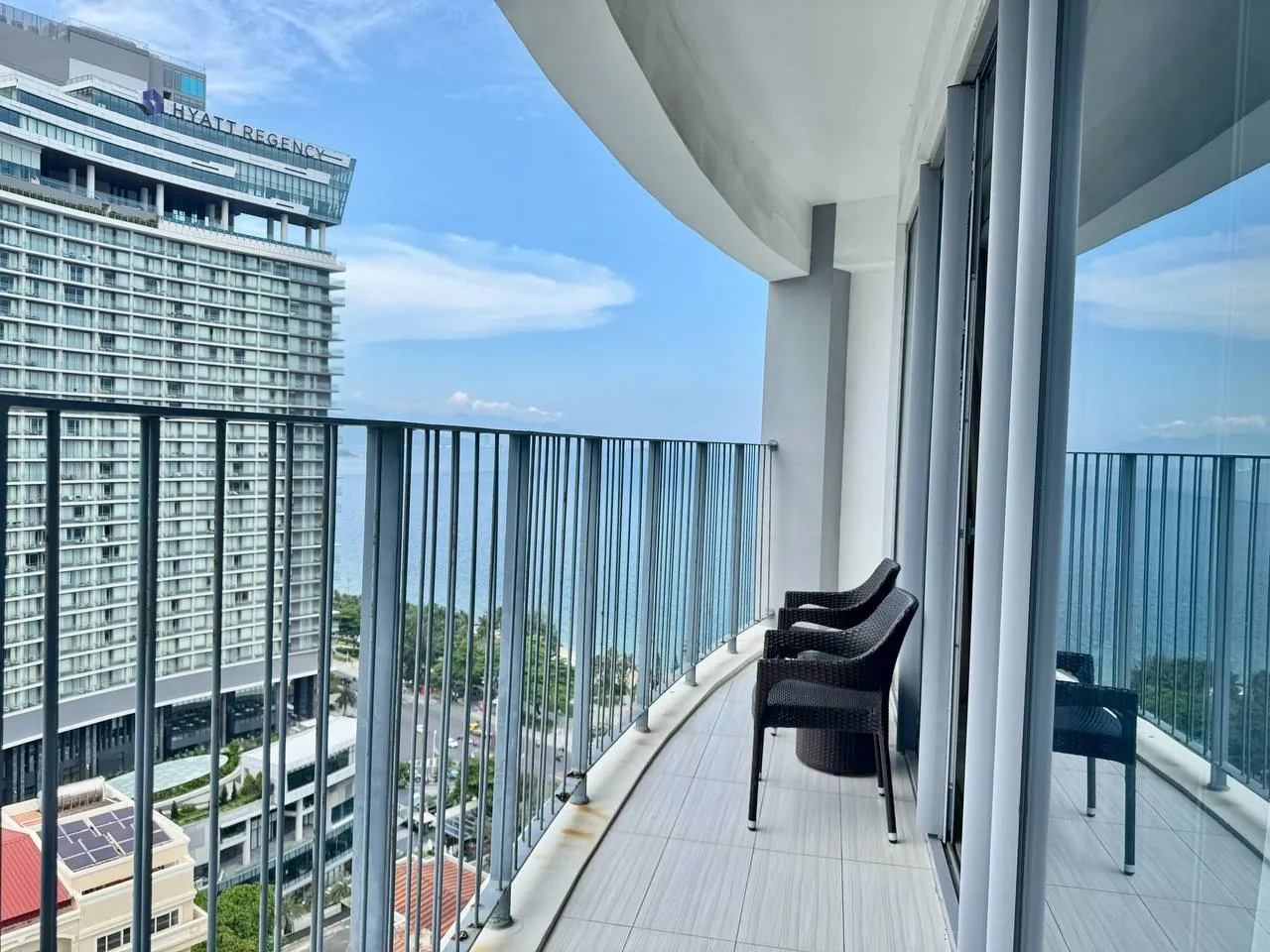 Студия 45 м² с видом на море в Panorama