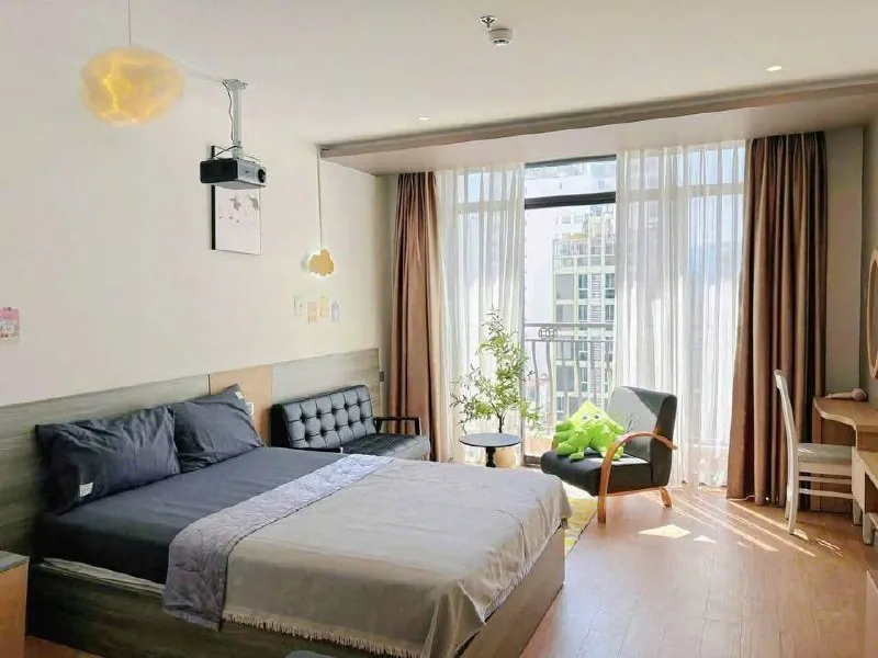 Studio with balcony in central Nha Trang