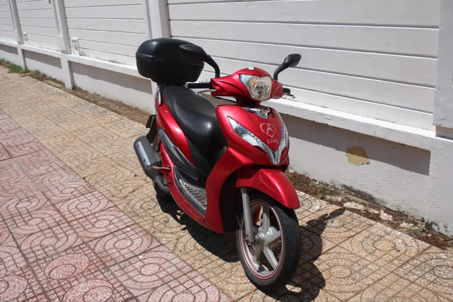 SYM Shark 125, bored out to 170 cc