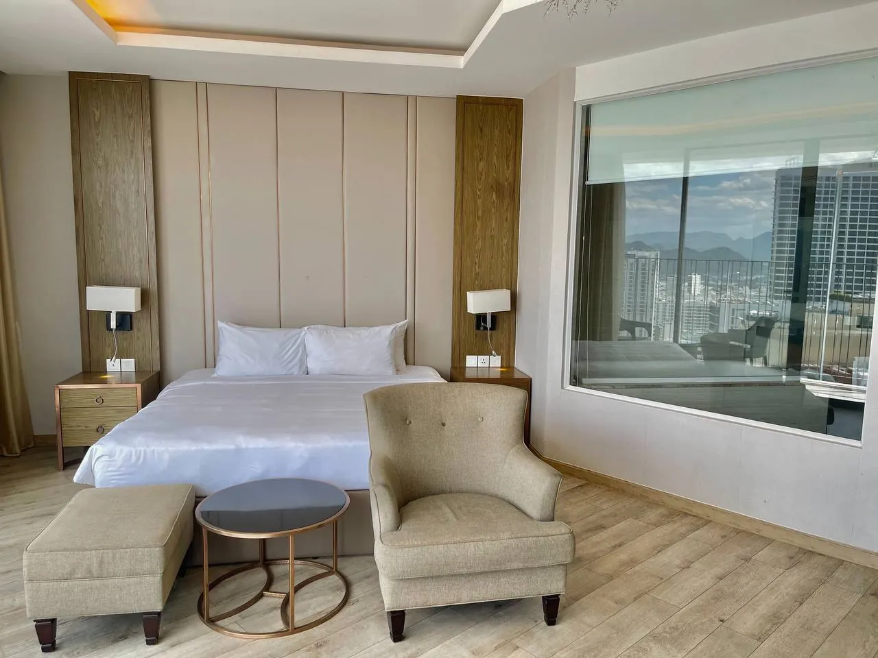 Студия 45 м² с видом на море в Panorama