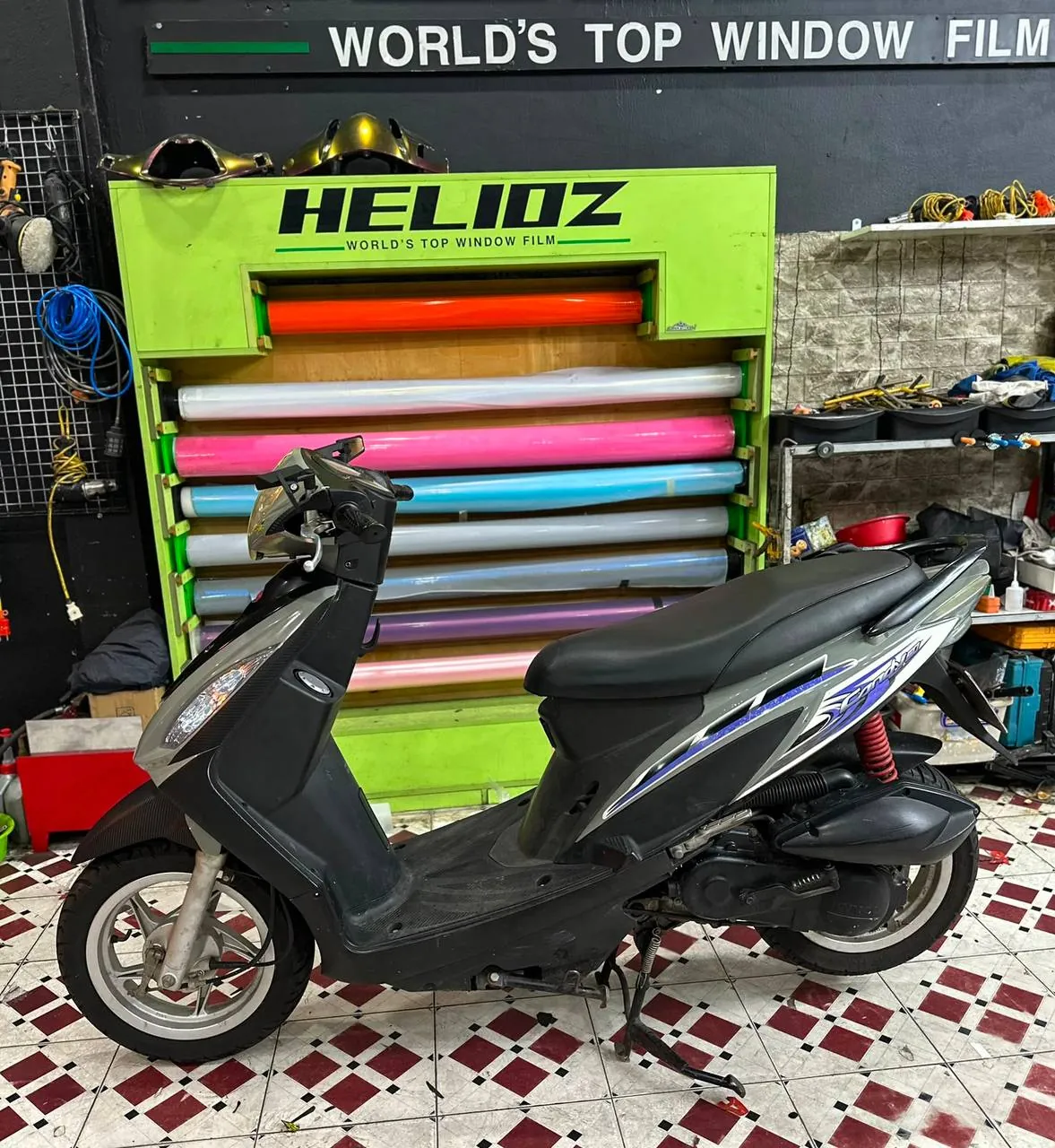 Kymco Candy 50, upgraded to 125 cm³