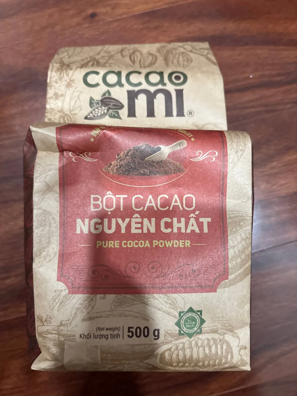 Bột cacao nguyên chất Cacao Mi, 500 g