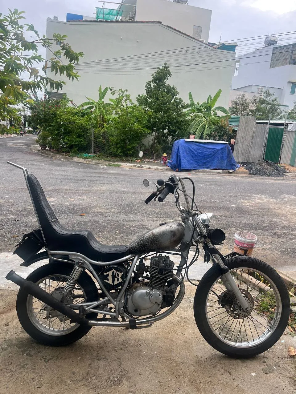 Кастом-чоппер Suzuki, 125 см³