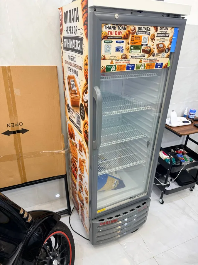 DARLING DL-2800A2 refrigerated display case, 280 L